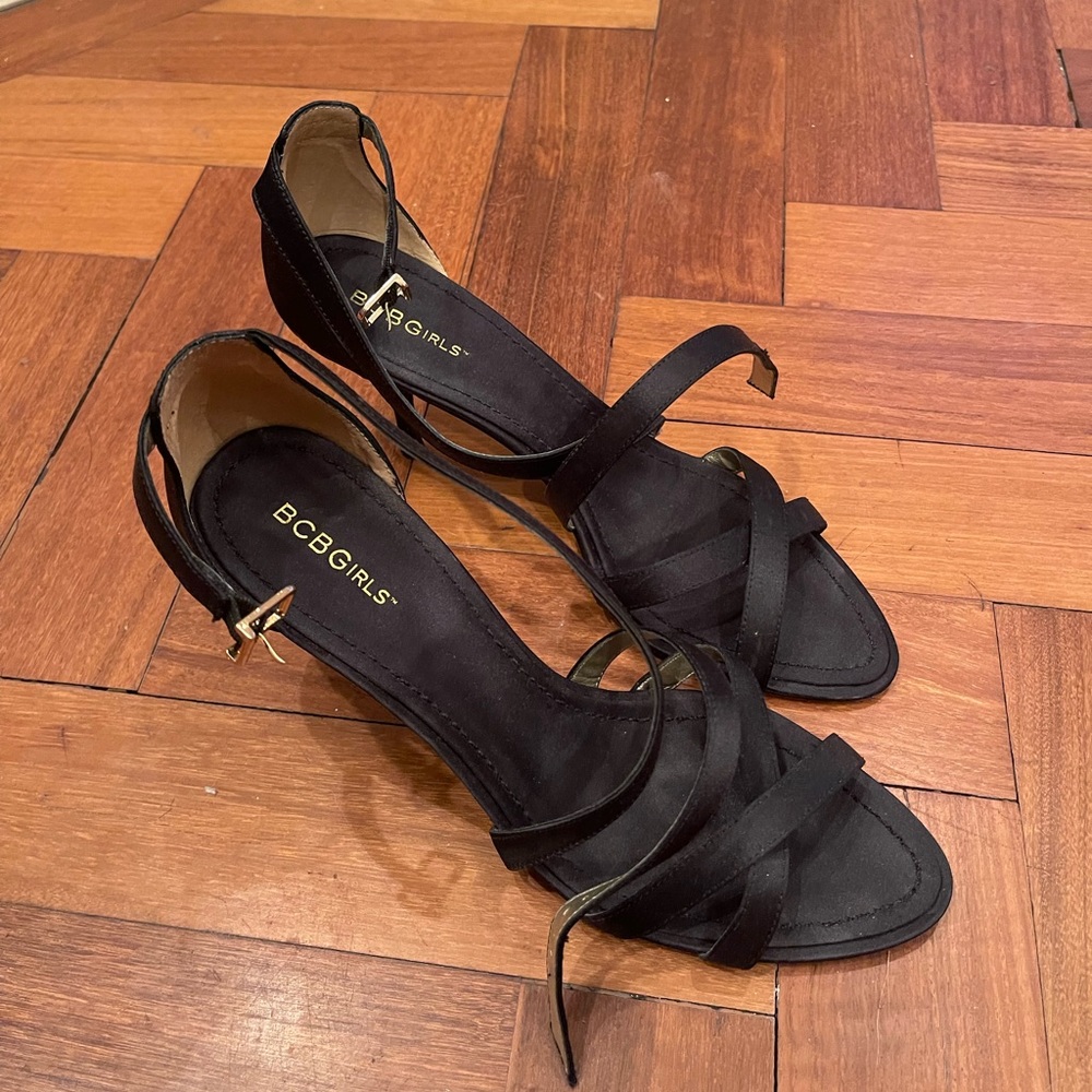 size 10 BCB girls sandal heels